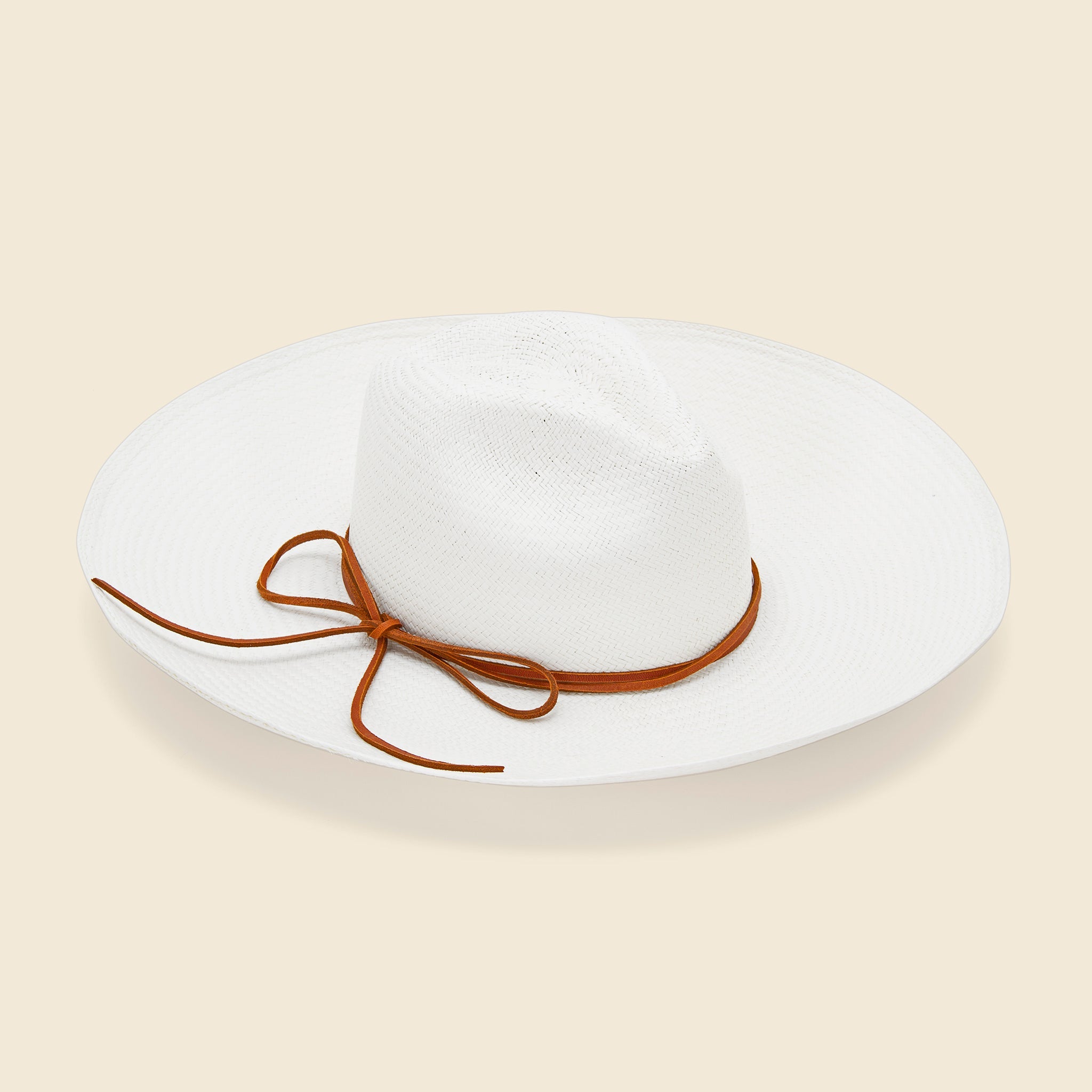 Llano Cuenca Fedora Ala Grande Hat - Blanco - Chamula - STAG Provisions - W - Accessories - Hat