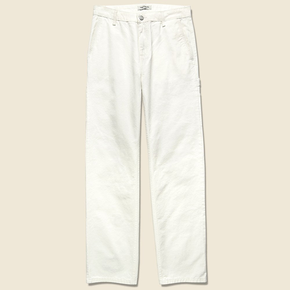 Pierce Pant Straight - Off White - Carhartt WIP - STAG Provisions - W - Pants - Twill