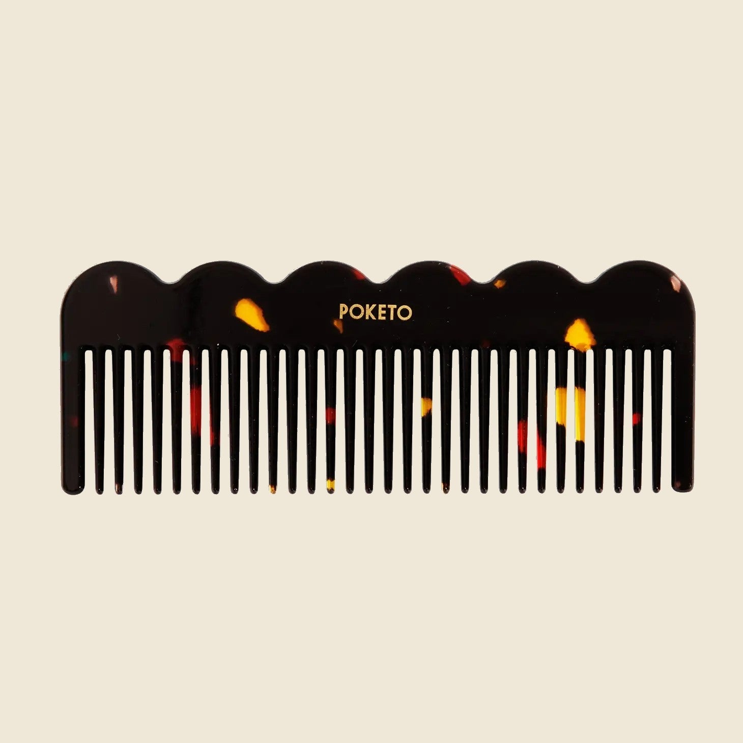 Wave Comb - Black Amber - Poketo - STAG Provisions - W - Chemist - Hair