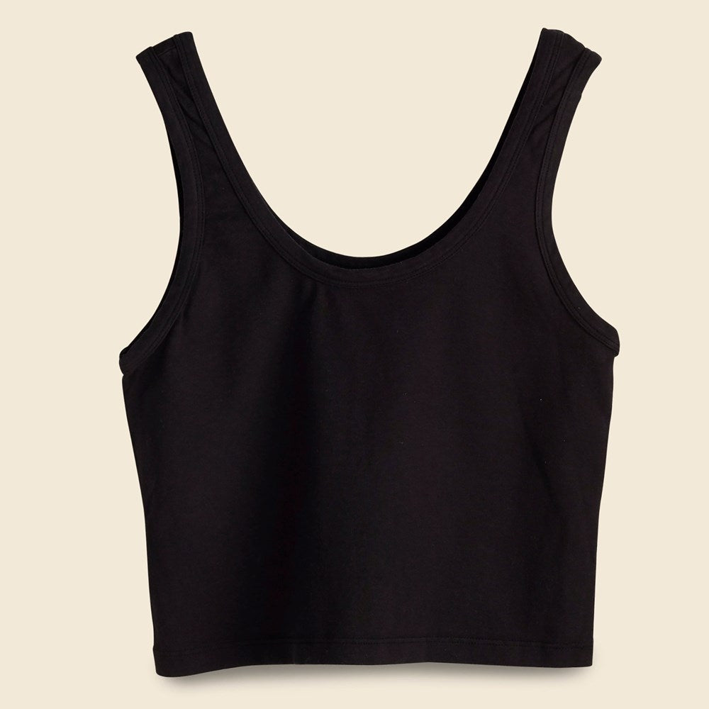 Sporty Tank - Black - Jungmaven - STAG Provisions - W - Tops - Sleeveless