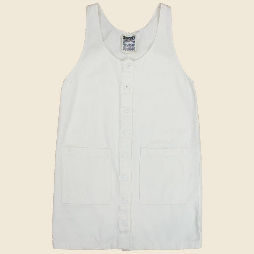 Jumper Dress - Washed White - Jungmaven - STAG Provisions - W - Onepiece - Dress