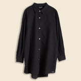 Oversized Overlay Gauze Shirt - Black - Atelier Delphine - STAG Provisions - W - Tops - L/S Woven