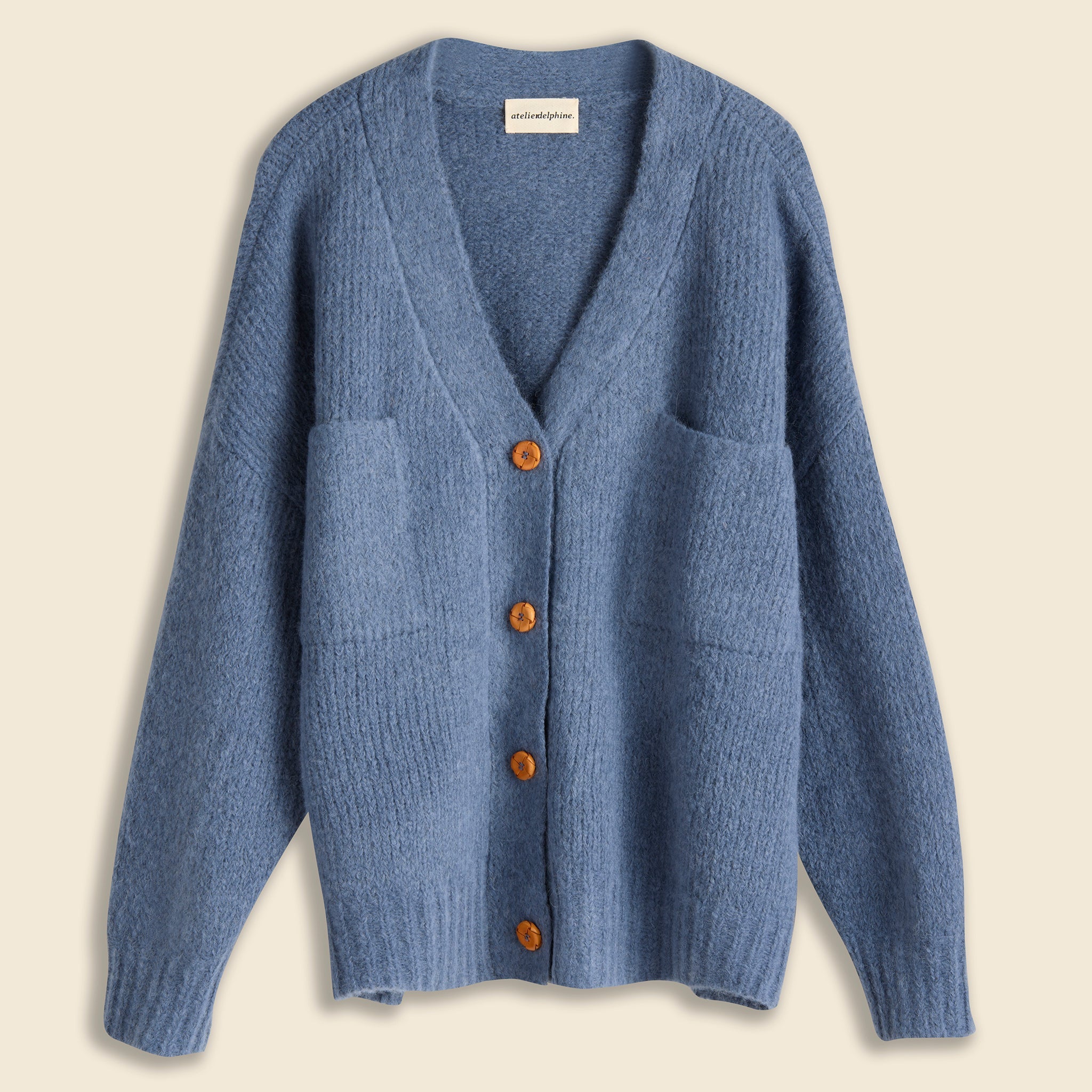 Amelia Cardigan - Slate - Atelier Delphine - STAG Provisions - W - Tops - Sweater