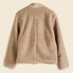 Sherpa Fleece Jacket - Natural - Alex Mill - STAG Provisions - W - Outerwear - Coat/Jacket