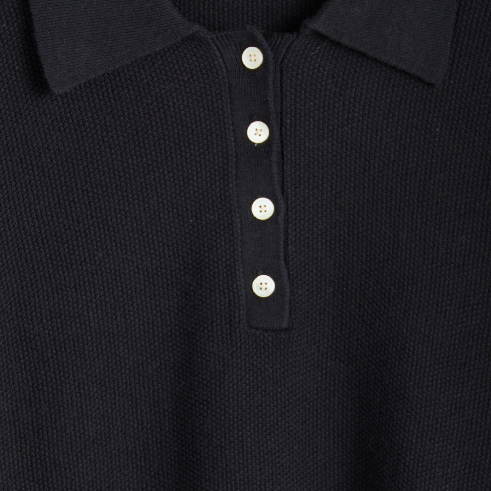 Jac Polo Sweater - Black – Daughters