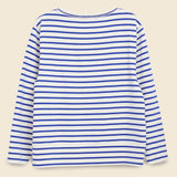Lakeside Stripe Tee - Natural/Blue - Alex Mill - STAG Provisions - W - Tops - L/S Knit