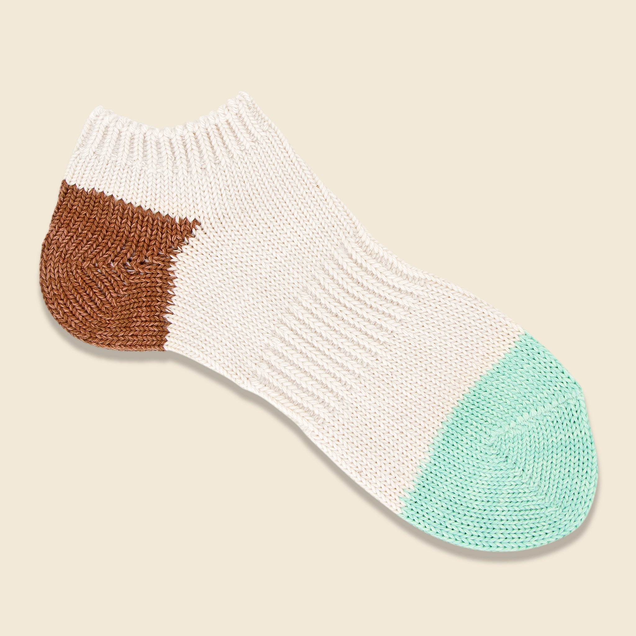 Organic Cotton Ankle Sock - Mint - Anonymous Ism - STAG Provisions - W - Accessories - Socks
