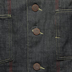 Selvedge Denim Jacket - Black - Auntie Oti - STAG Provisions - W - Outerwear - Coat/Jacket