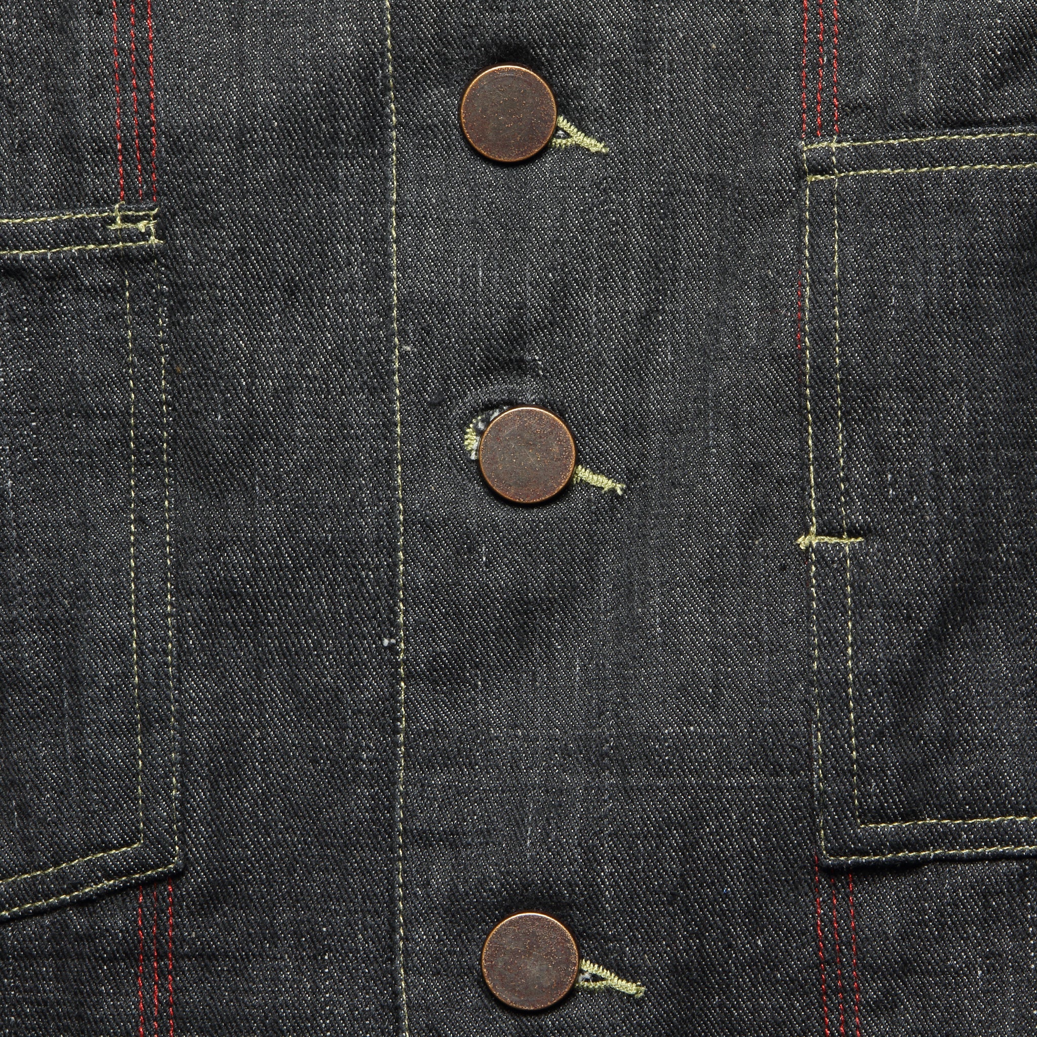 Selvedge Denim Jacket - Black - Auntie Oti - STAG Provisions - W - Outerwear - Coat/Jacket