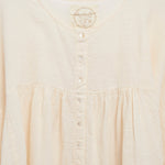 Gathered Blouse - Natural - Auntie Oti - STAG Provisions - W - Tops - L/S Woven