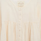 Gathered Blouse - Natural - Auntie Oti - STAG Provisions - W - Tops - L/S Woven
