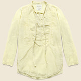 Tuxedo Shirt - Fog - Auntie Oti - STAG Provisions - W - Tops - L/S Woven