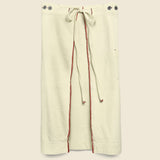 Selvedge Denim Wrap Skirt - Natural - Auntie Oti - STAG Provisions - W - Onepiece - Skirt