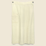 Selvedge Denim Wrap Skirt - Natural - Auntie Oti - STAG Provisions - W - Onepiece - Skirt