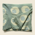 Polka Dot Throw Blanket - Dusty Blue - Auntie Oti - STAG Provisions - W - Home - Blanket