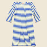 Jersey Robe Dress - Natural/Blue - Armor Lux - STAG Provisions - W - Onepiece - Dress