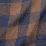 Reese Top - Navy/Rust Gingham - Bridge & Burn - STAG Provisions - W - Tops - S/S Woven