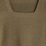 SOLO Mil Sweater Vest - Olive - BEAMS BOY - STAG Provisions - W - Tops - Sleeveless