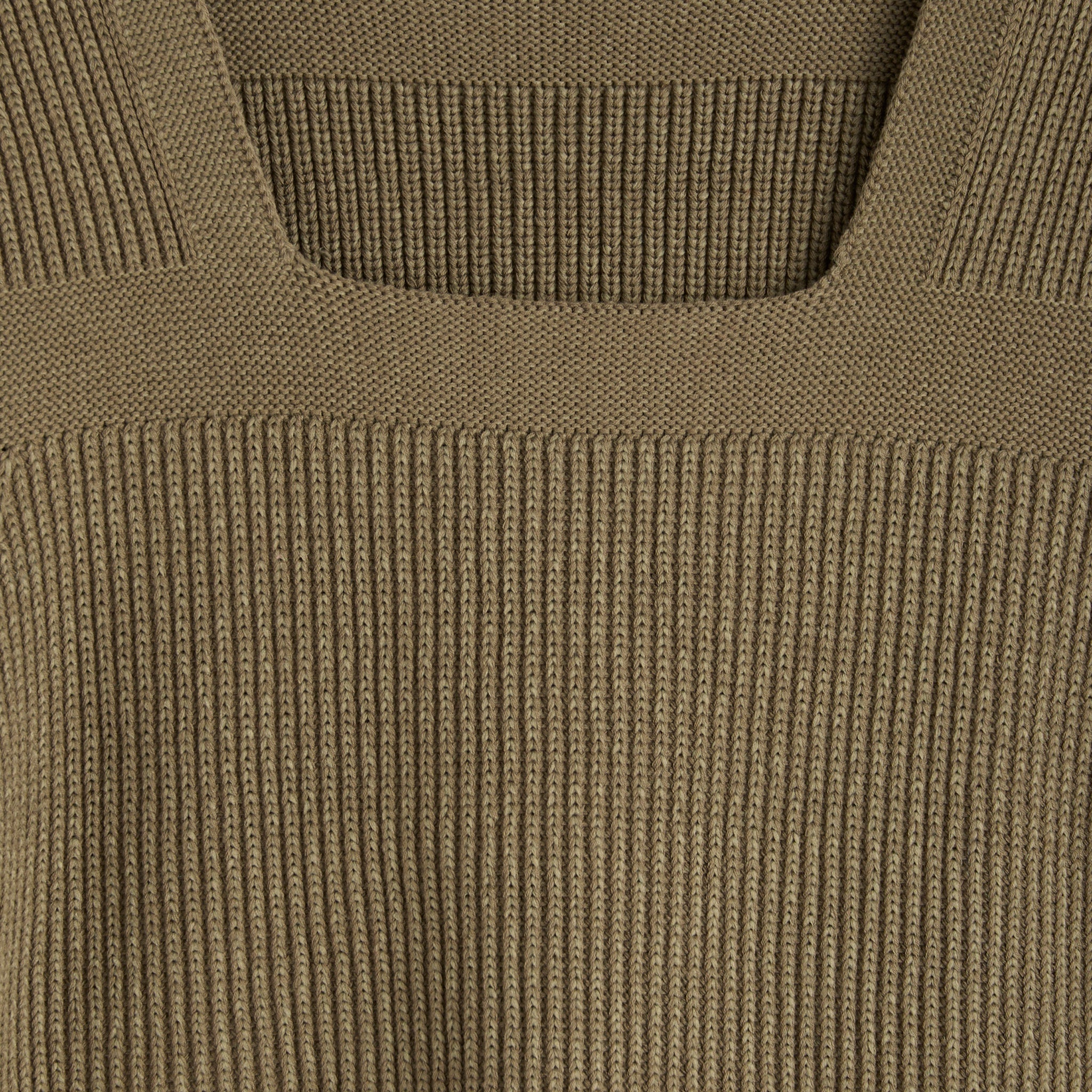 SOLO Mil Sweater Vest - Olive - BEAMS BOY - STAG Provisions - W - Tops - Sleeveless