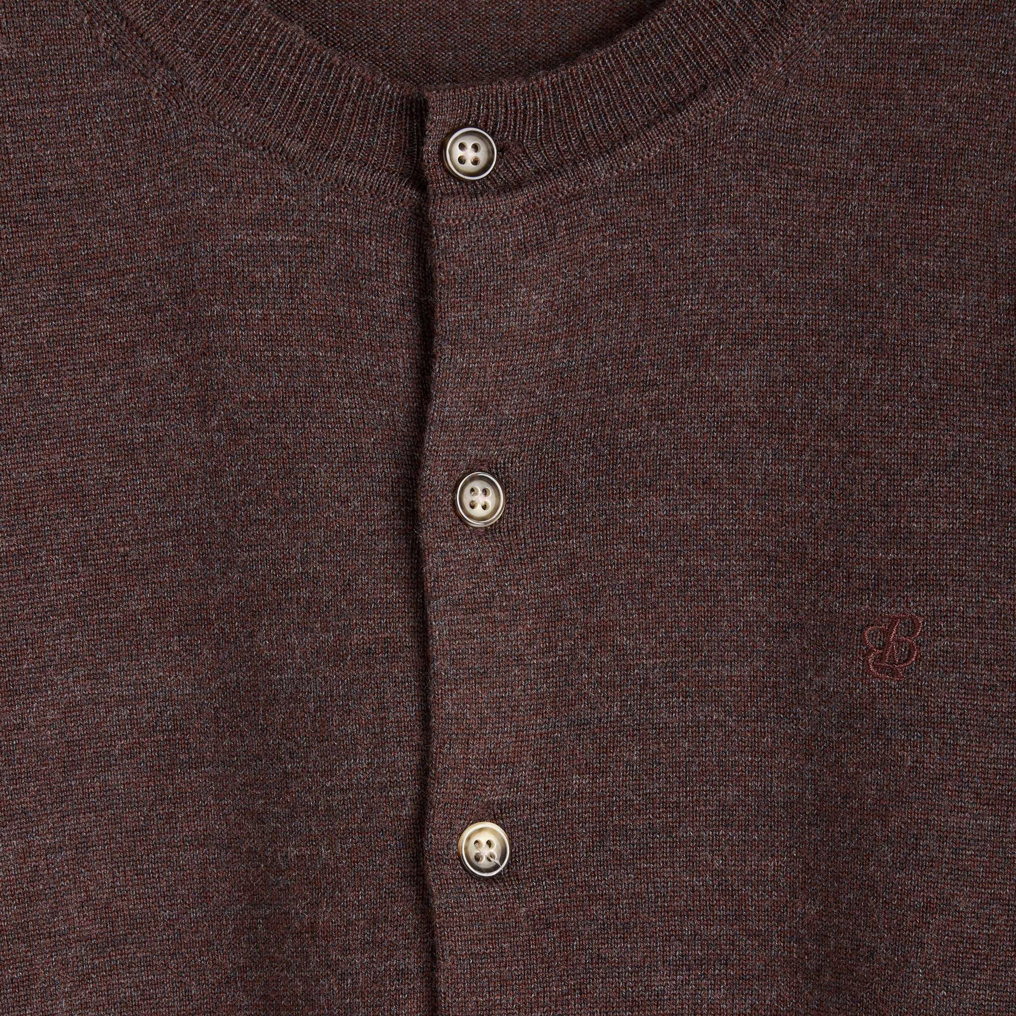 Relaxed Fit Cardigan - Dark Brown - BEAMS BOY - STAG Provisions - W - Tops - Sweater