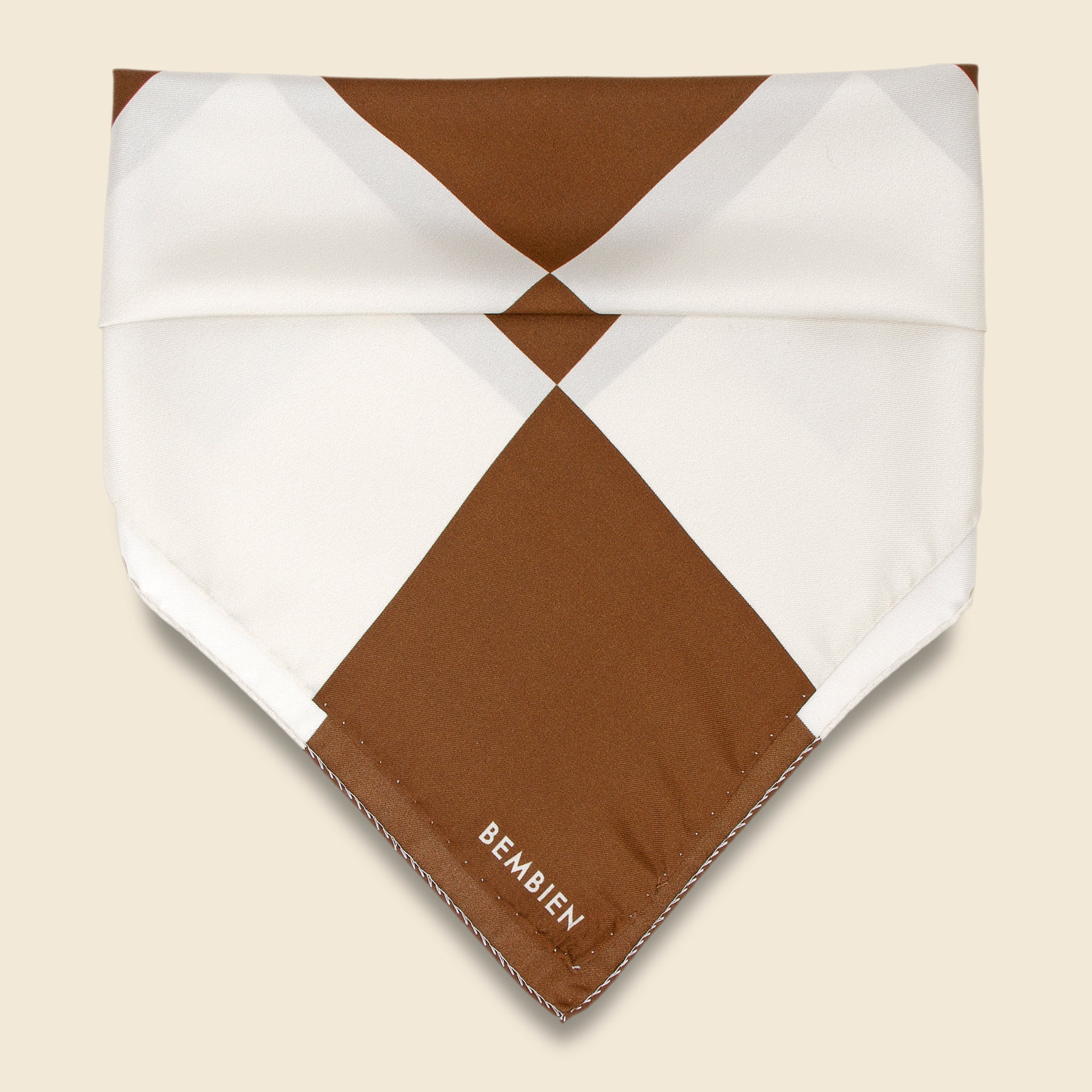 Gami Checker Scarf - Bronze - Bembien - STAG Provisions - W - Accessories - Scarf