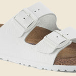 Arizona Soft Footbed - Leather/White - Birkenstock - STAG Provisions - W - Shoes - Sandals