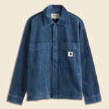 Foy Shirt Jac - Storm Blue - Carhartt WIP - STAG Provisions - W - Outerwear - Coat/Jacket