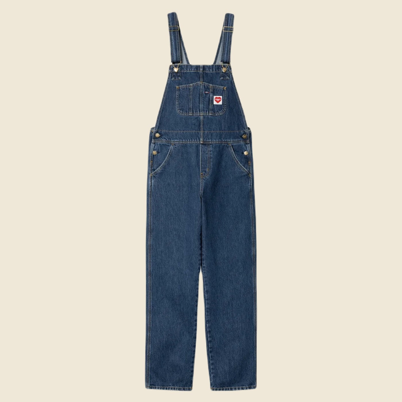 Nash Overall Straight - Blue Stone Washed - Carhartt WIP - STAG Provisions - W - Onepiece - Overalls