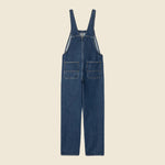 Nash Overall Straight - Blue Stone Washed - Carhartt WIP - STAG Provisions - W - Onepiece - Overalls
