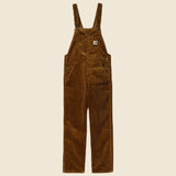 Corduory Bib Overall - Deep Hamilton Brown - Carhartt WIP - STAG Provisions - W - Onepiece - Overalls