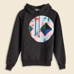 Patchwork Hoodie - Black - Carleen - STAG Provisions - W - Tops - L/S Fleece