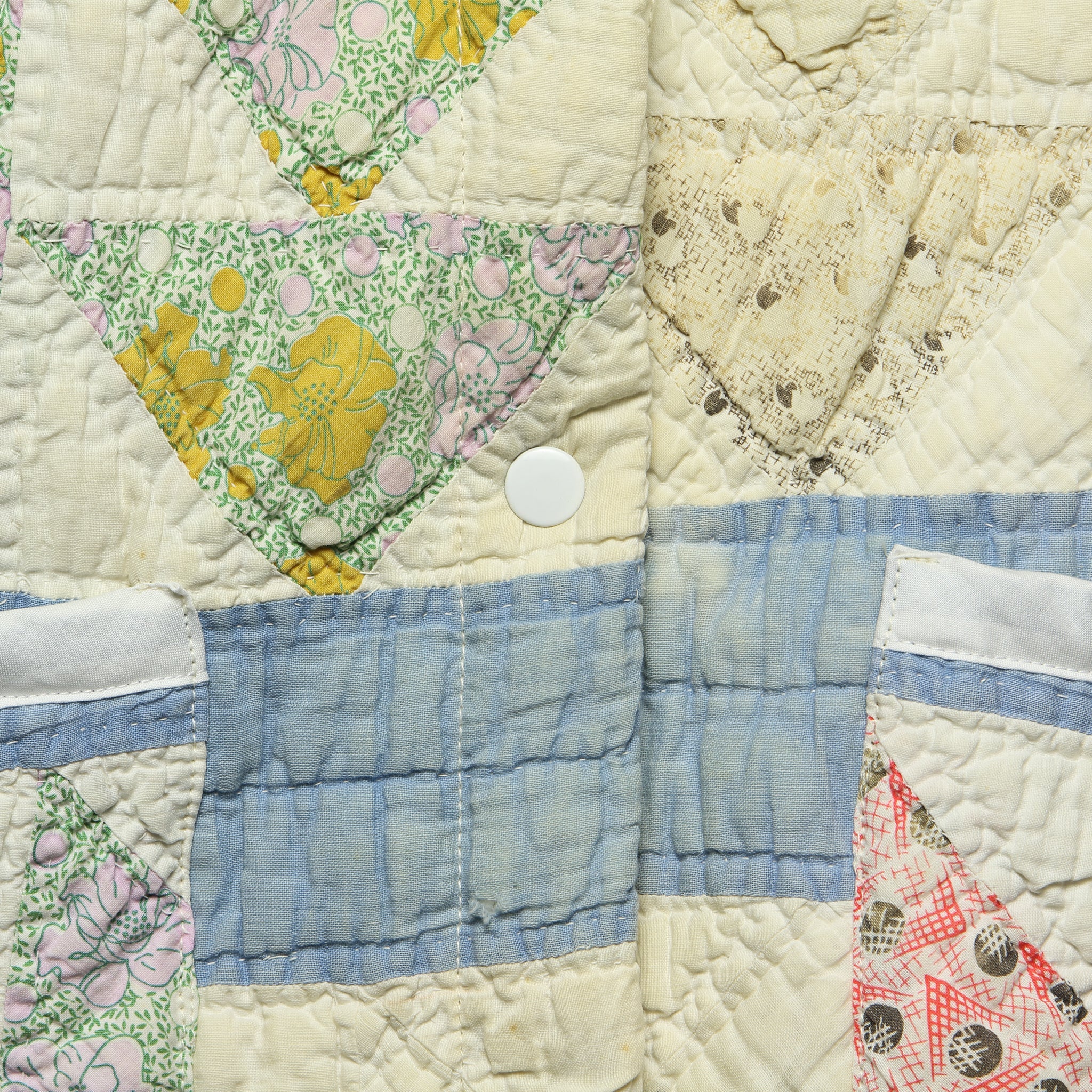 Moving Day Quilt Jacket - Blue/Green/Pink - Carleen - STAG Provisions - W - Outerwear - Coat/Jacket