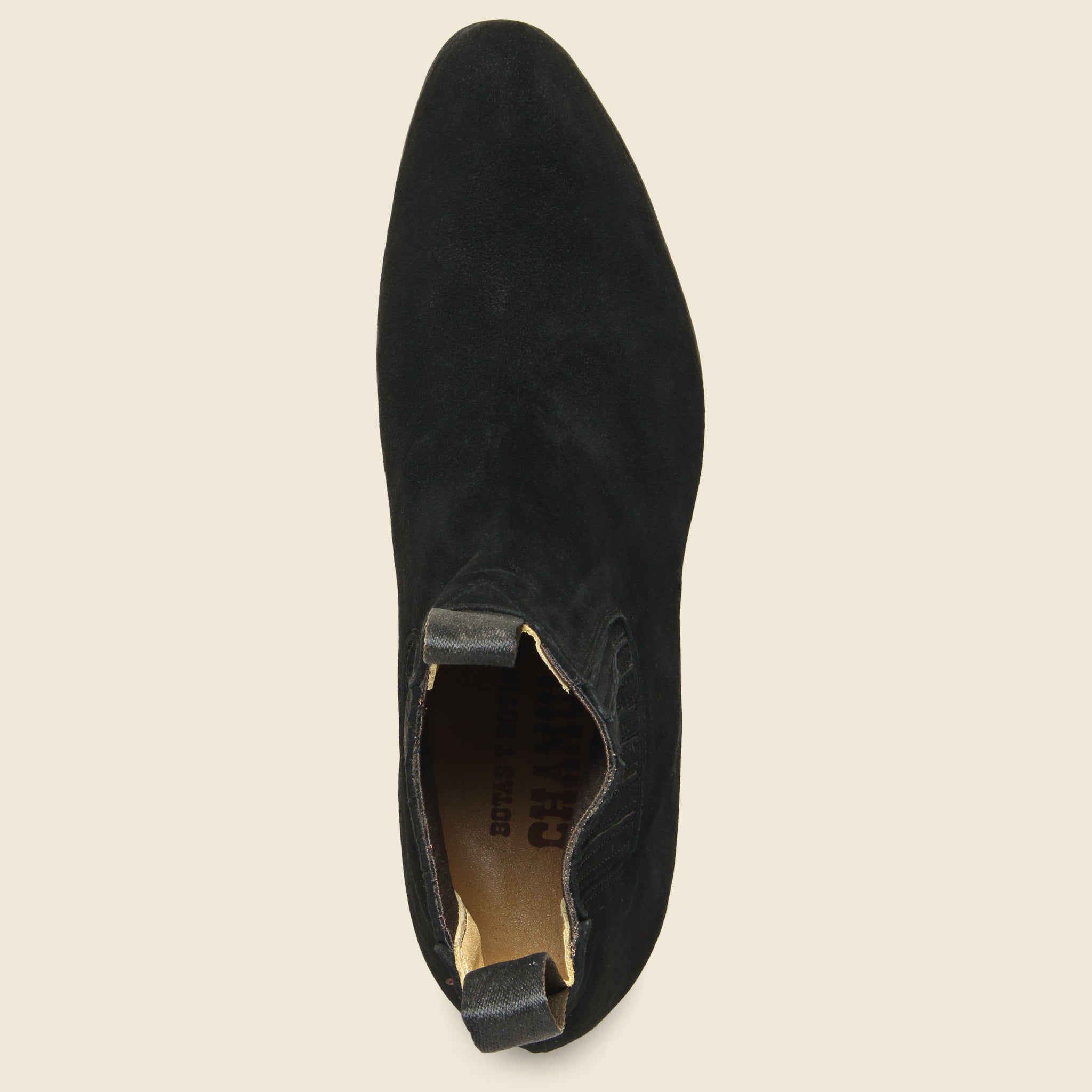 Botin Charro Chelsea Boot - Black Suede - Chamula - STAG Provisions - W - Shoes - Boots