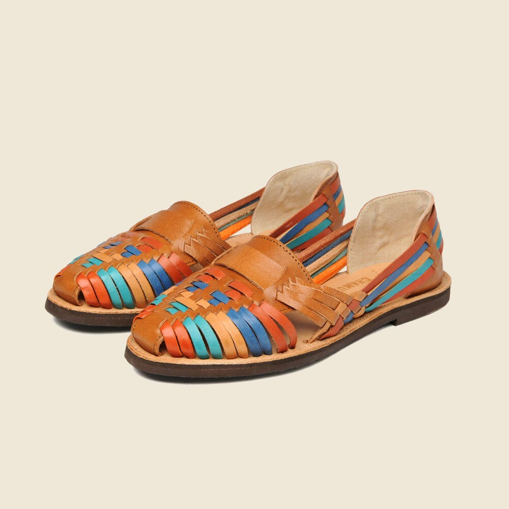 Brasilia Huarache - Miel Multi - Chamula - STAG Provisions - W - Shoes - Sandals