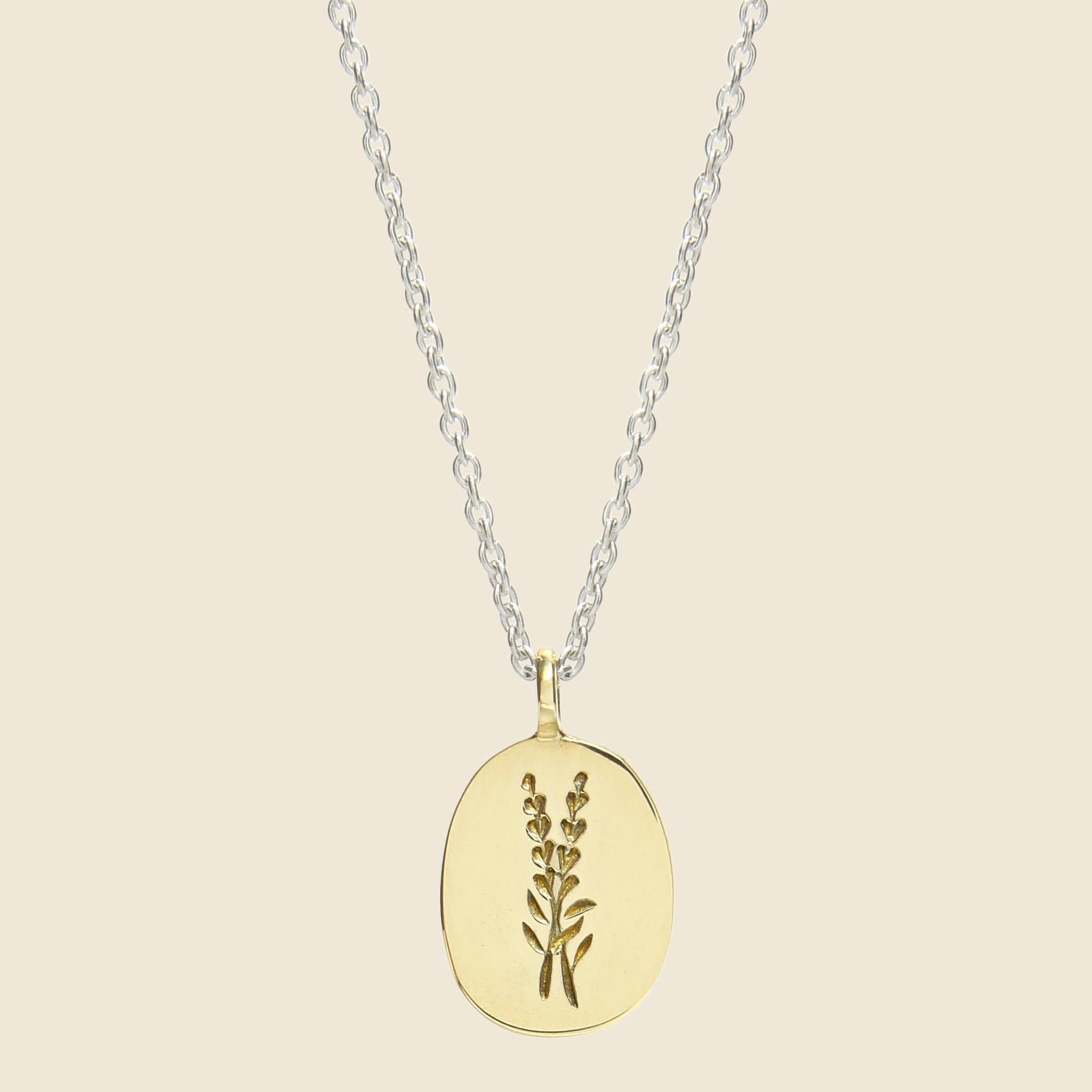 Lavender Necklace - Brass - Claus - STAG Provisions - W - Accessories - Necklace