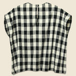 Pleat Shoulder Shell - Buffalo Plaid - Carleen - STAG Provisions - W - Tops - S/S Woven