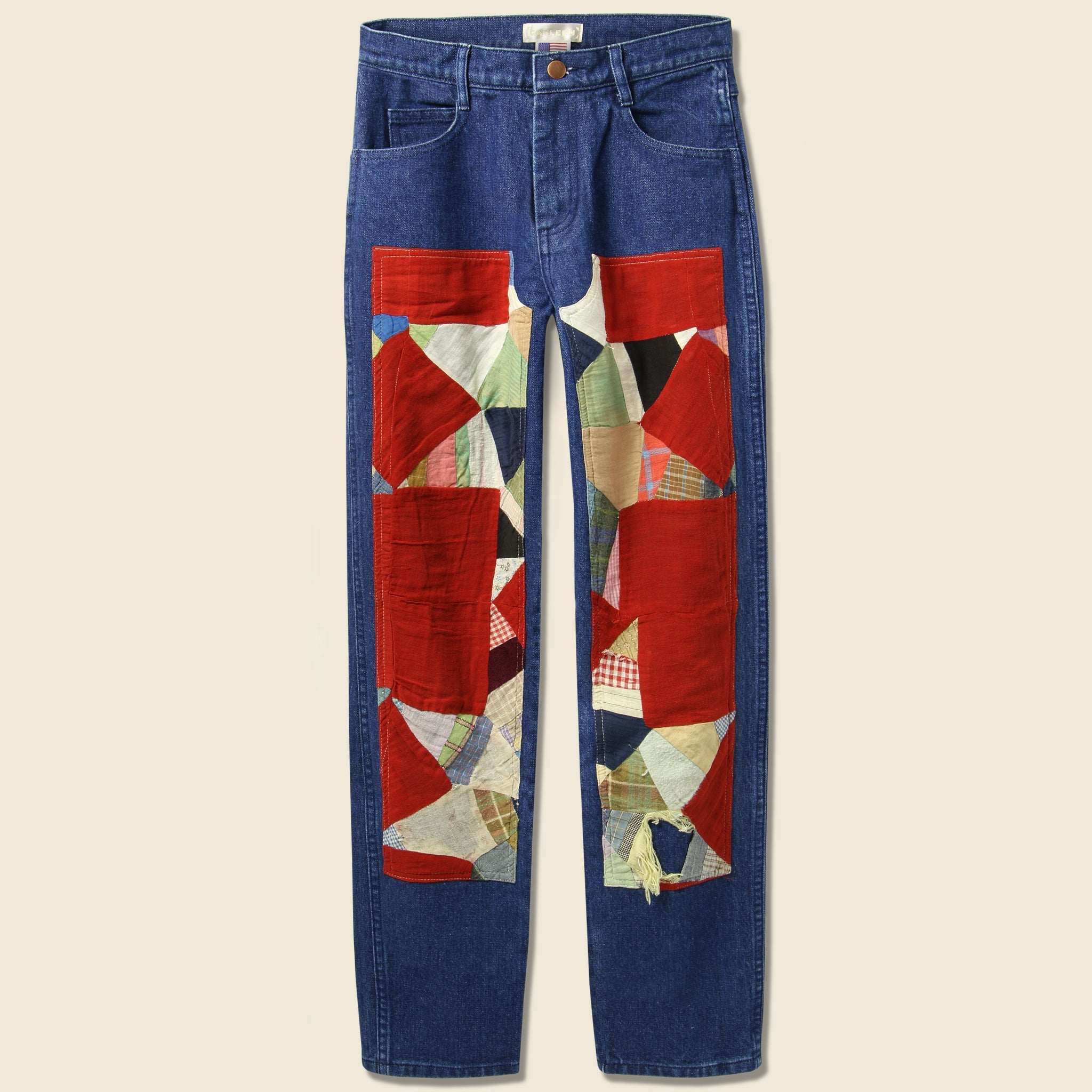 Quilt Patch Jean - Carleen - STAG Provisions - W - Pants - Denim