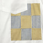 Patchwork Shirt - White - Carleen - STAG Provisions - W - Tops - L/S Woven