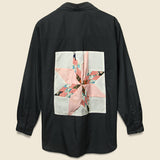 Patchwork Shirt - Black - Carleen - STAG Provisions - W - Tops - L/S Woven