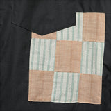 Patchwork Shirt - Black - Carleen - STAG Provisions - W - Tops - L/S Woven