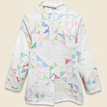 Moving Day Quilt Jacket - White/Pastel Flying Geese - Carleen - STAG Provisions - W - Outerwear - Coat/Jacket