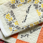 Moving Day Quilt Jacket - Yellow/Floral Patches - Carleen - STAG Provisions - W - Outerwear - Coat/Jacket