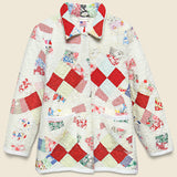 Moving Day Quilt Jacket - Red/Natural/Multi - Carleen - STAG Provisions - W - Outerwear - Coat/Jacket