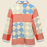 Moving Day Quilt Jacket - Red/Blue/Natural - Carleen - STAG Provisions - W - Outerwear - Coat/Jacket