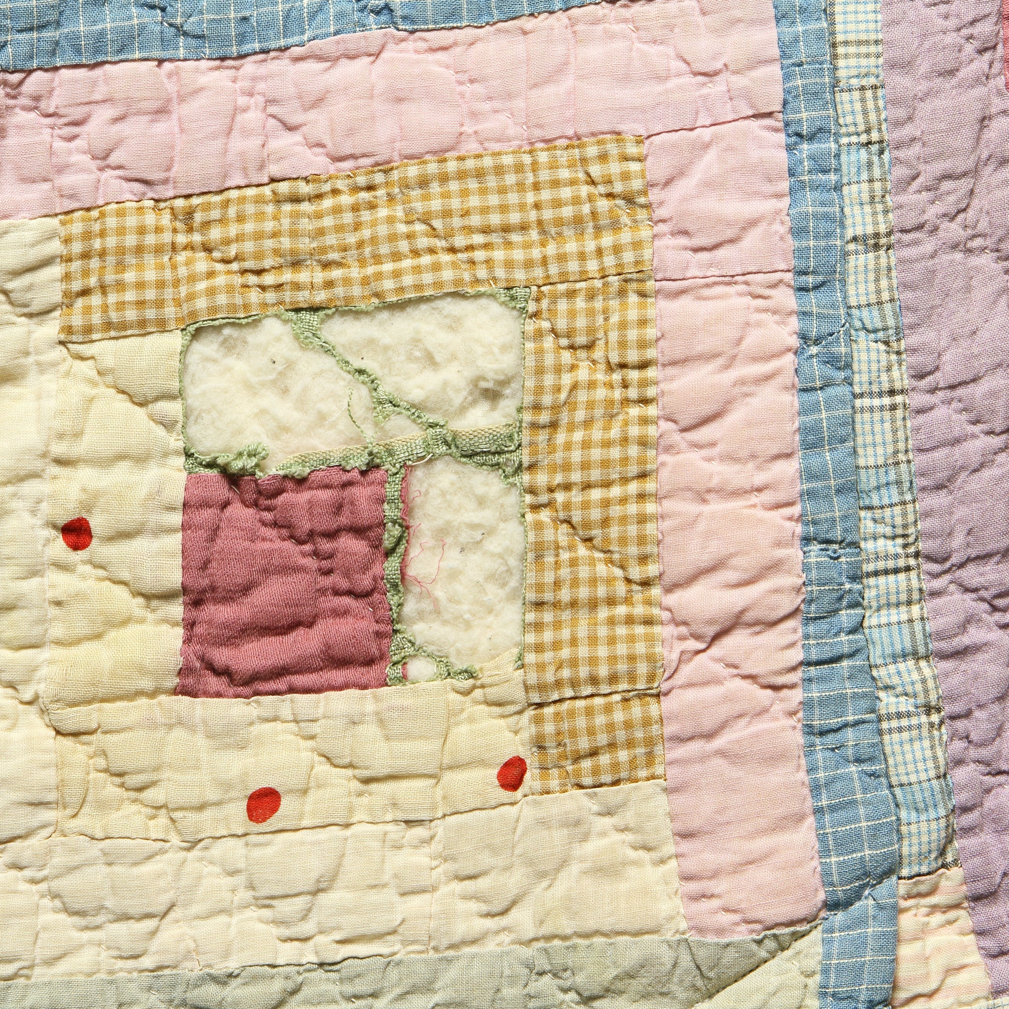 Moving Day Quilt Jacket - Mustard/Neutral Log Cabin - Carleen - STAG Provisions - W - Outerwear - Coat/Jacket