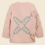 Quilt Liner Jacket - Pink Overdye, Small Triangles - Carleen - STAG Provisions - W - Outerwear - Coat/Jacket