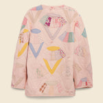 Quilt Liner Jacket - Pink Overdye, Multi-Color Fans - Carleen - STAG Provisions - W - Outerwear - Coat/Jacket