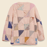 Quilt Liner Jacket - Pink Overdye, Triangle Sides - Carleen - STAG Provisions - W - Outerwear - Coat/Jacket
