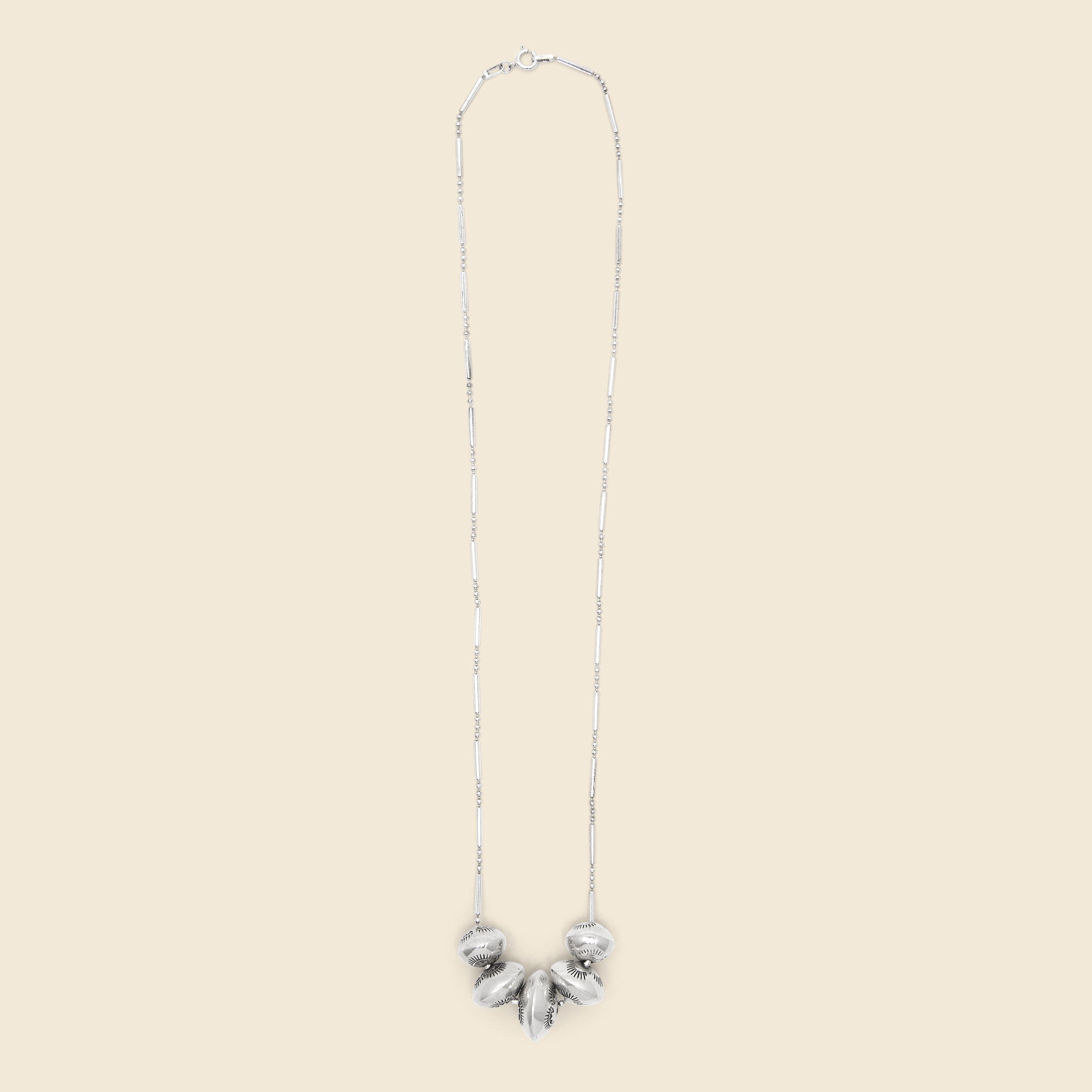 Navajo Pearl Necklace - Sterling SIlver - DINEH - STAG Provisions - W - Accessories - Necklace