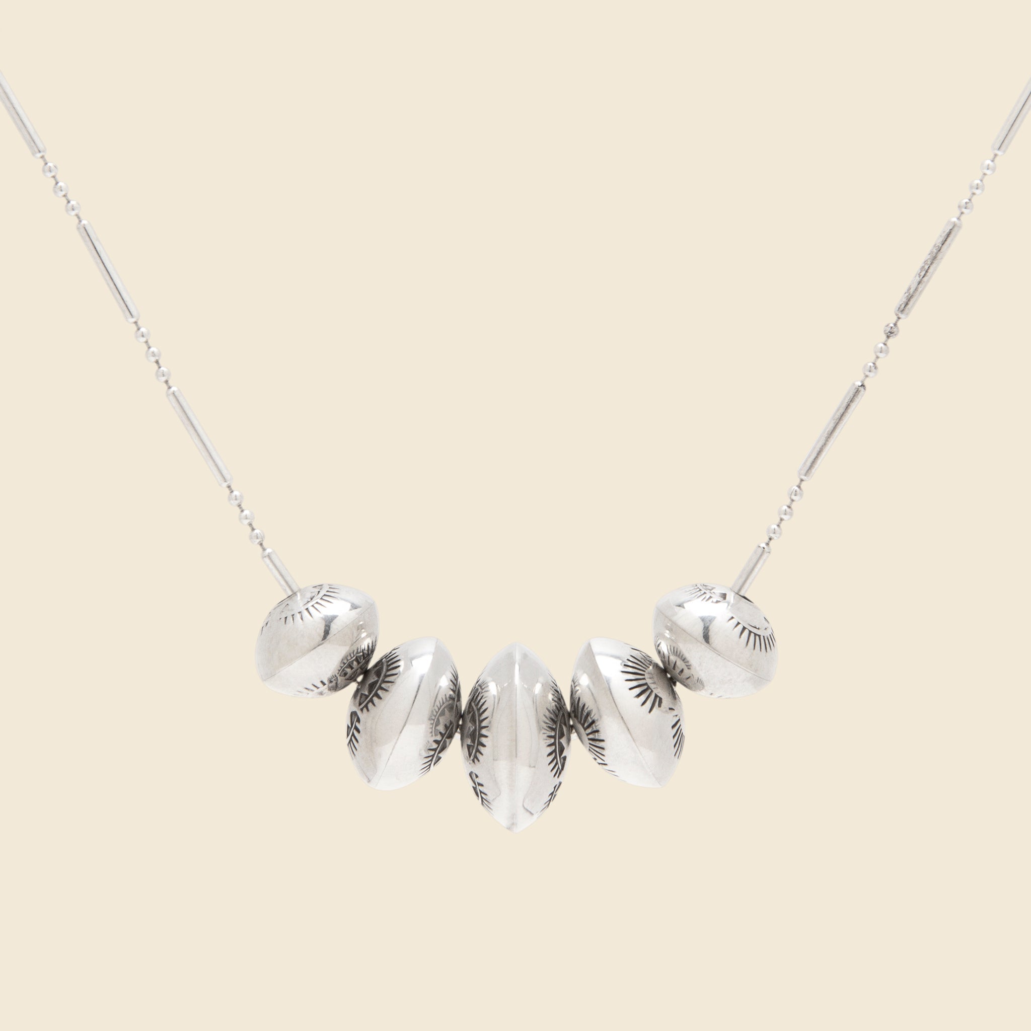Navajo Pearl Necklace - Sterling SIlver - DINEH - STAG Provisions - W - Accessories - Necklace